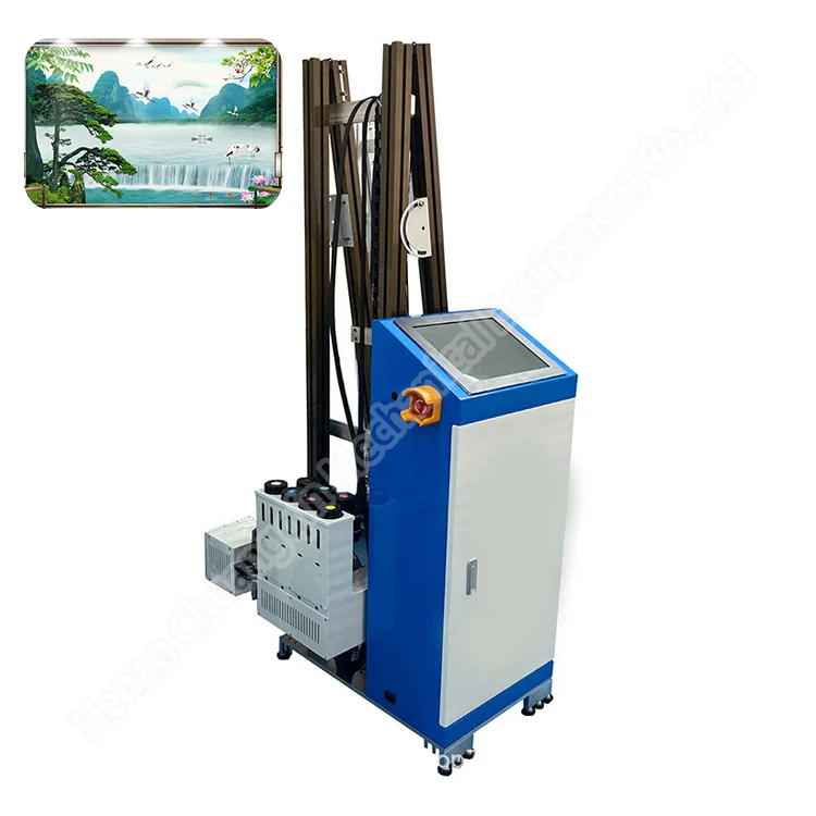 Multifunctional home decor automatic-wall-painting-machine wall 3d painting machine for wholesales