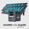 Ark2000 + 2 pcs 400W Solar Panels