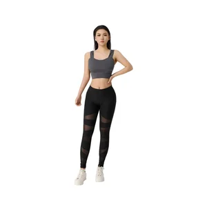 Women  Gym  Online Wholesale Custom Logo High Compression U-Back Bra Pockets Leggings Yoga Sets  Yoga  Wear