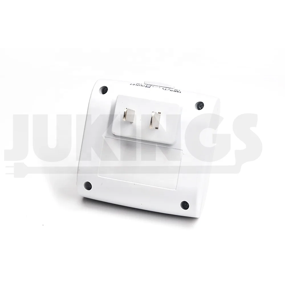 CETL Approved 2prong Mini Indoor 24-Hour Mechanical Outlet Timer Plug 15A Rated Current 125V Rated for TV's Holiday Lights Lamps