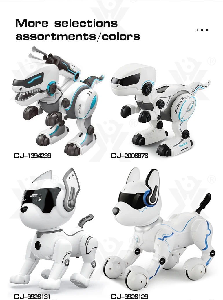 Chengji shantou chenghai interactive programmable smart rc robot dog toy educational remote control dog robot