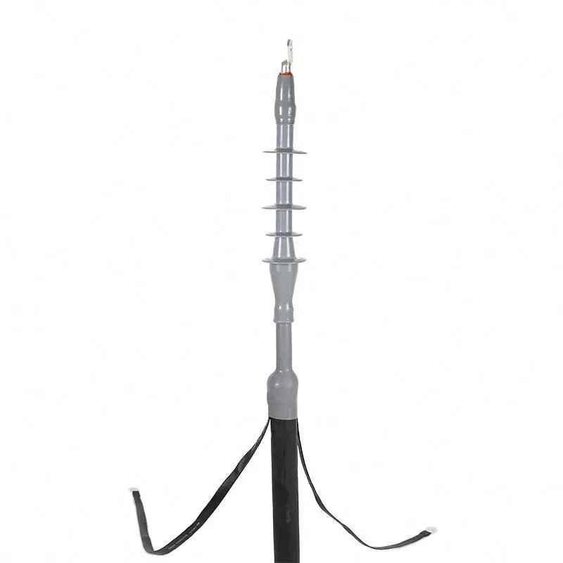 10kv Single-Core Outdoor Cable Terminal Cold Shrinkable Insulator with Silicone Rubber Insulation Tube