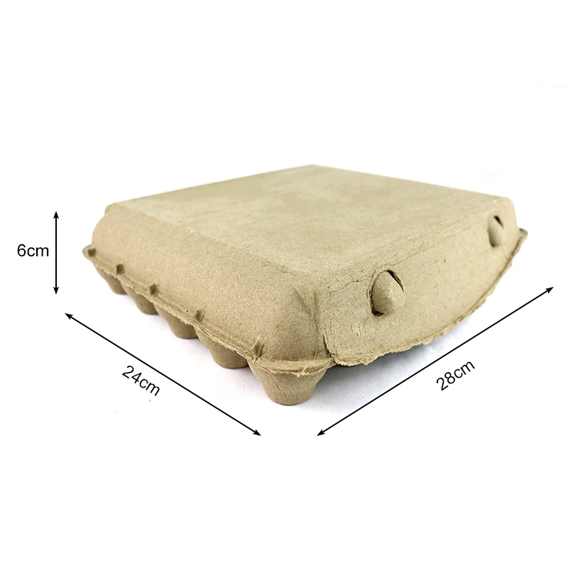 Custom Egg Packing Box Carton Household 10 12 30 Grids Antibreak