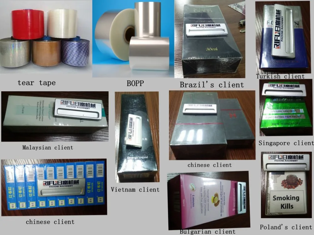 Semi-automatic Manual Small Cellophane/candy/cigarette Wrapping Machine