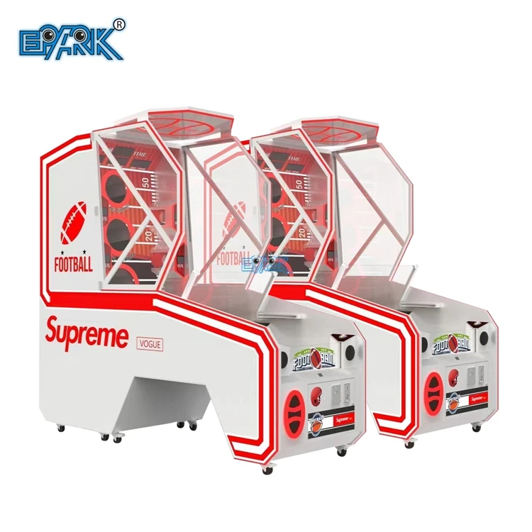 Cheap Coin-Operated Arcade Simulator for Shooting Rugby Ball & Football Lottery Redemption Sport Game Machine 1 Year Warranty
