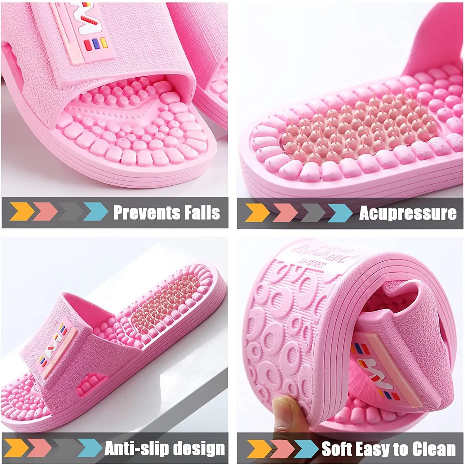 Summer Magnet Massage Acupressure Slippers For Women For Women Casual  Health Stone Slides, Indoor Flip Flops, And Flat Sandals For Home And  Office Wear From Gospurs, $18.99 | DHgate.Com