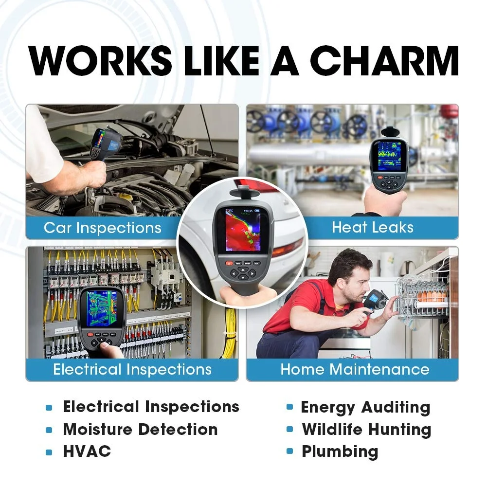 Home Inspection Water Leak 25hz DIY Infrared Thermovision