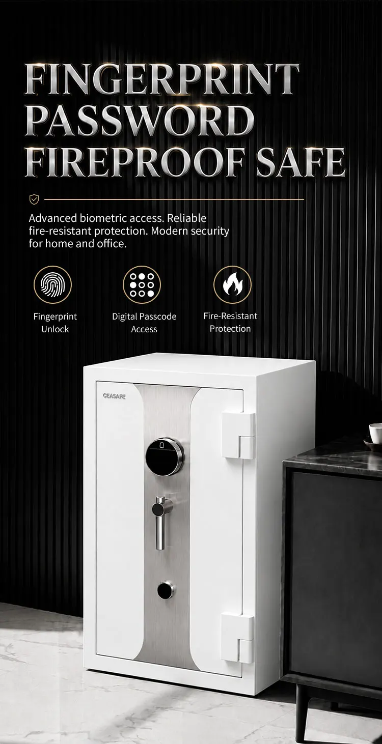 aj 900 ceqsafe heavy duty fireproof safe box ce electronic digital lock large capacity thick anti theft house hold safes-5