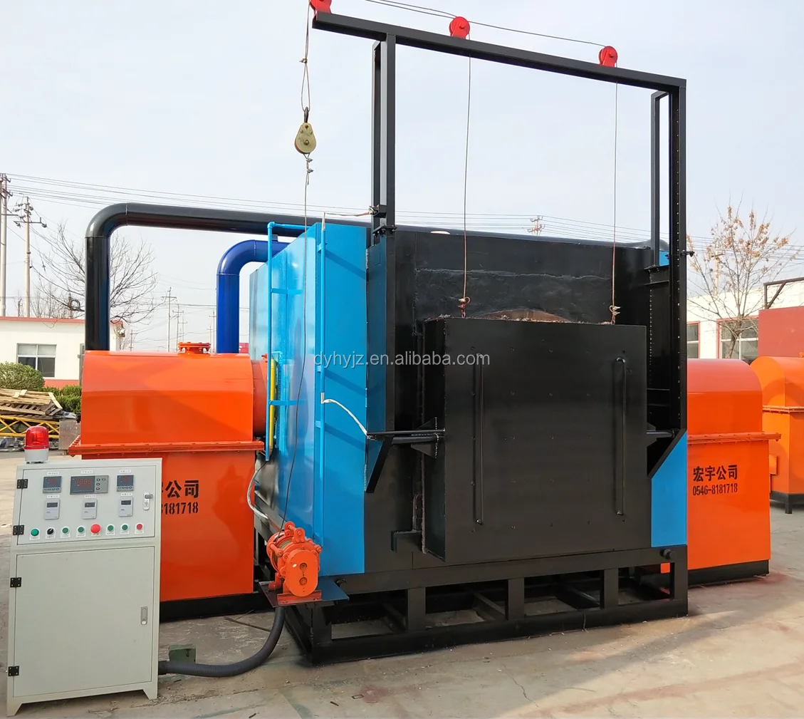 Small Foundry Equipment Casting Machine for Brass Furnace Refractory Container