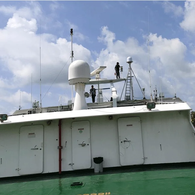 GPS Real-time Automatic Tracking Antenna 5.8Ghz Marine Wireless Satellite Communication