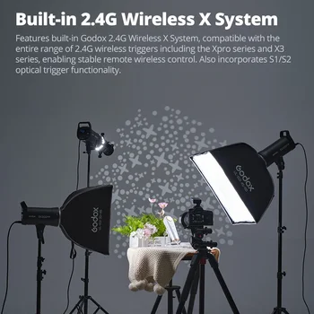 Godox SK300III-V SK400III-V SK300IIIV SK400IIIV 2.4G X System Professional Compact Studio Flash for Photography Studio Stream detail image