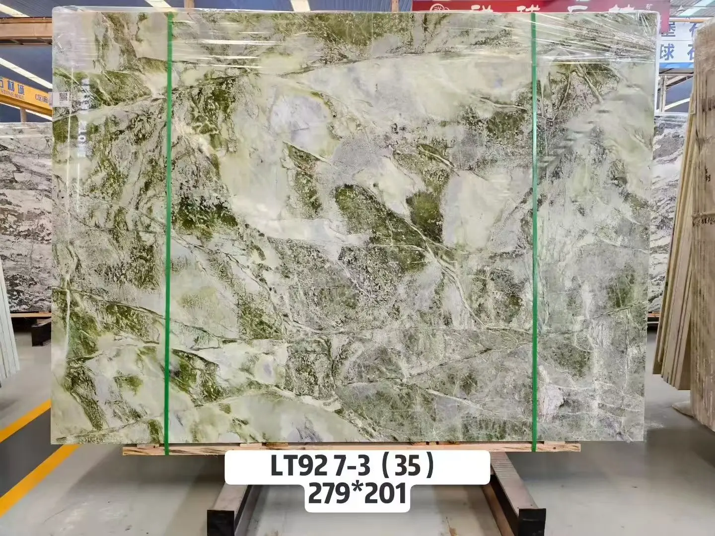 product china emerald green marble countertops vanity tops  table tops design natural green marble counter top stone island-4