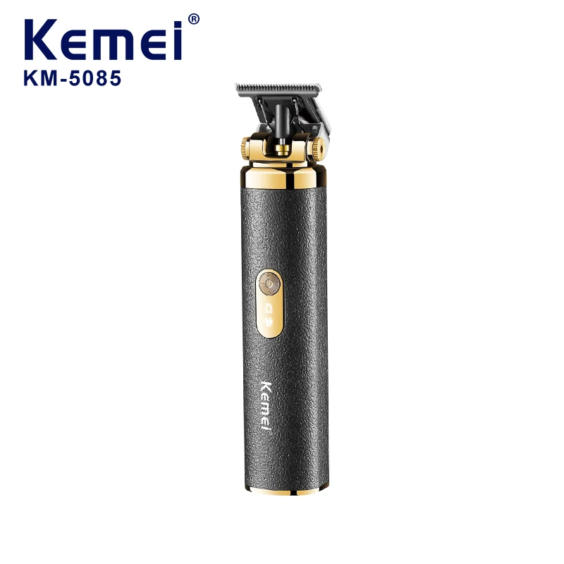 KM-5085 Rechargeable Waterproof Body Beard Trimmer Hair Clippers Cordless Barber Grooming Sets Hair Trimmer for Men