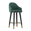Style velours vert foncé