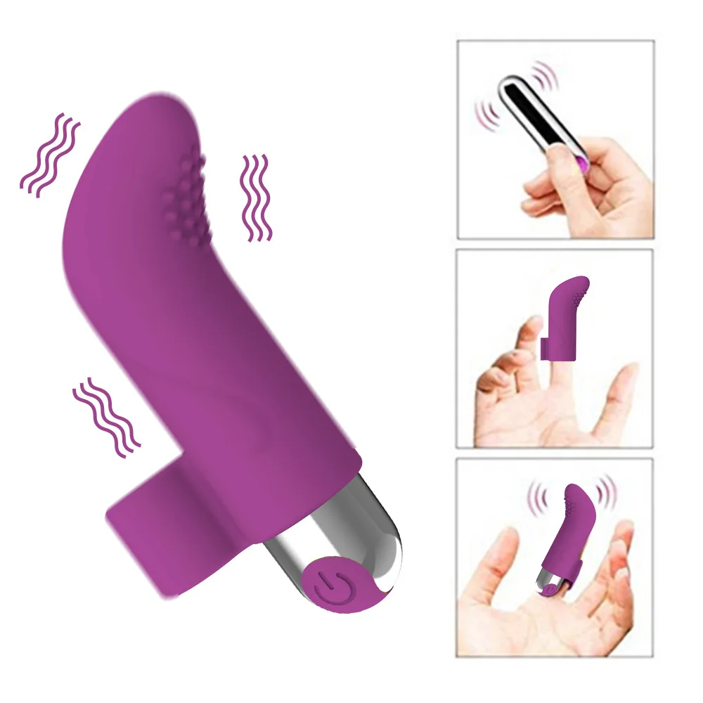 Finger vibrator control and operation details