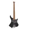 Custom 4 String Matte Headless Bass-Black