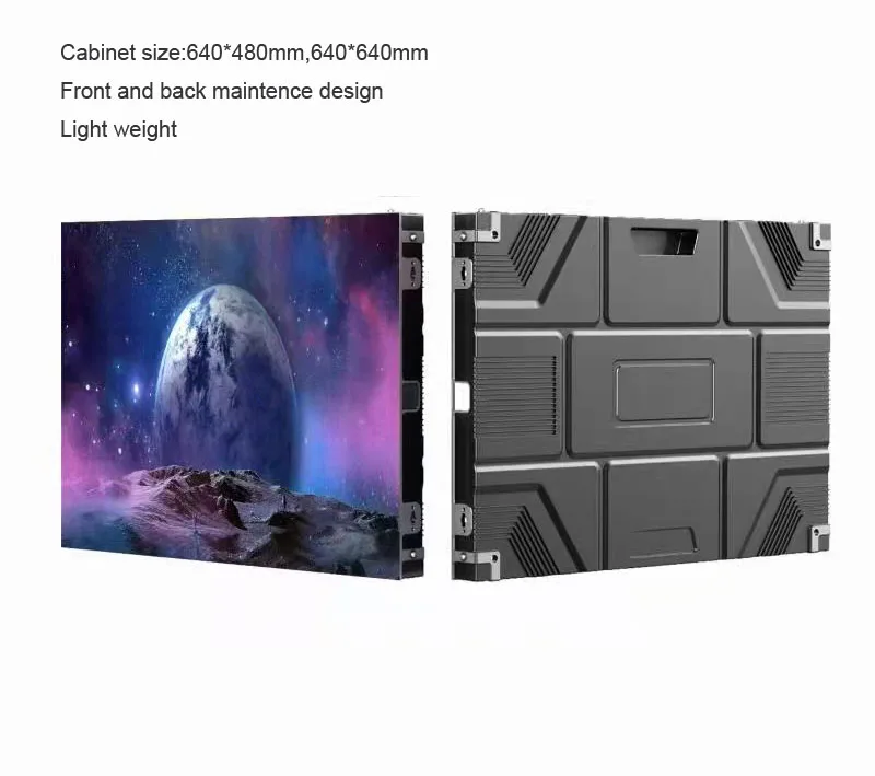 Church Hd Led Video Wall P2 512*512 Indoor Led Display 1200 Nit Brightness