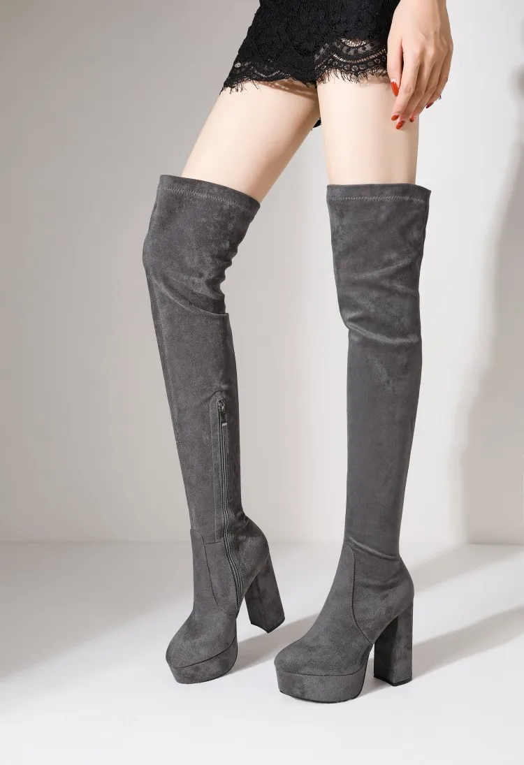 Encima rodilla de Botas altas para Mujer | FASHIOLA.es