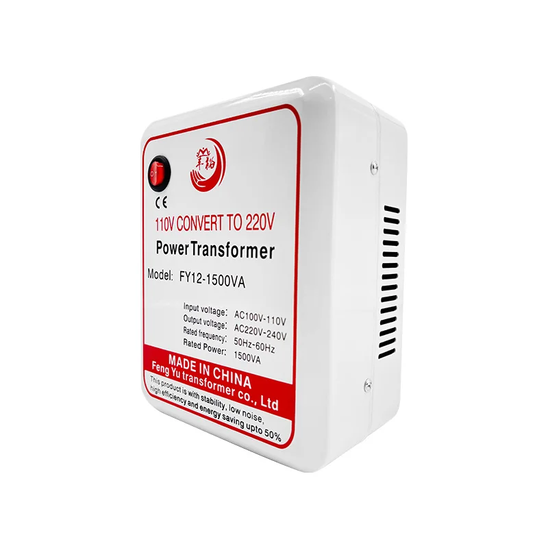 110v to 220v Power Transformer Customized Power transformers for Various Household Appliances