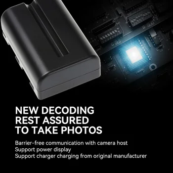 FB-NP-FM500H Battery Suitable for SONY VIDEO DIGITAL CAMERA 99M2 77M2 A99 A77 A65 A58 A57 A900 A700 A550 A500 A580 A560 SLR Came detail image