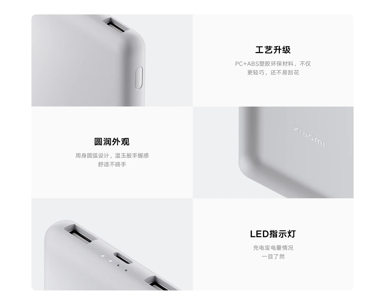 Xiaomi Mi PowerBank 10000mAh 22.5W Lite - P16ZM Type-C USB-C Input & Output  Power Bank