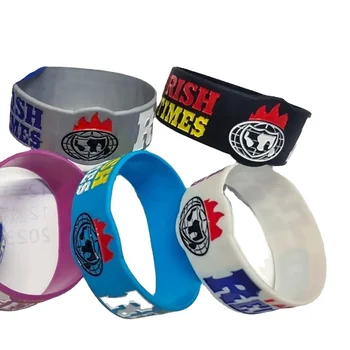 festival personal custom watch wristband high quality low price promotional party event items cheap new bracelet
