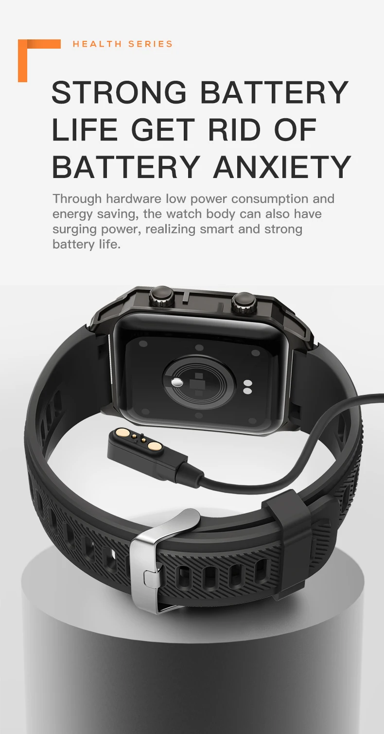 2023 Medical Grade Smart Watch With Temperature Fitness Watch Heart