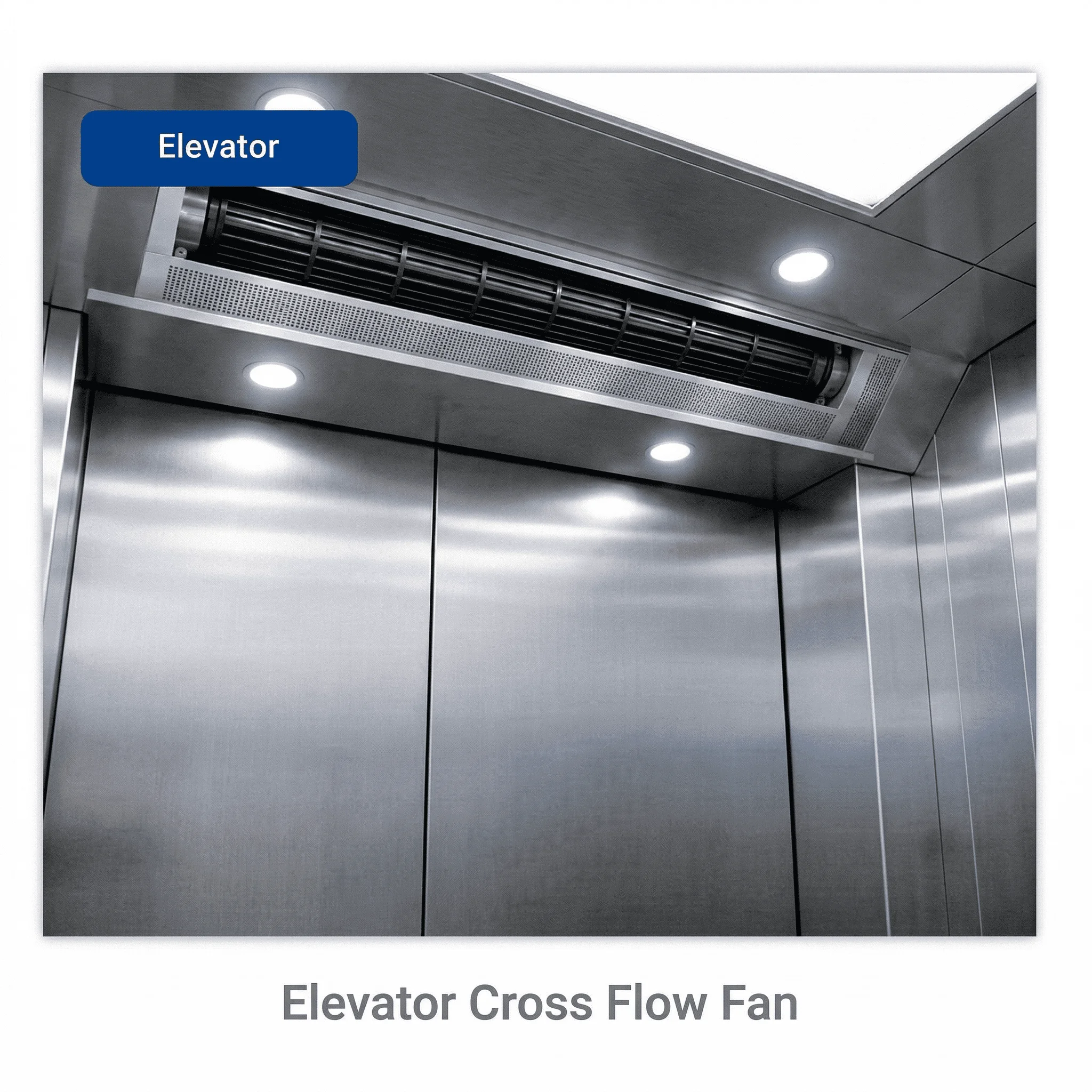 Tangential Fan, LONGWELL, 60mm - detail 6