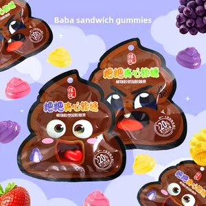 Wholesale Cartoon-shaped Children's Vitamin C Gummies Multi-Colored Fruity Flavored Snacks for Fun Leisure Internet Celebrity