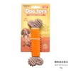 Orange polka dot bone