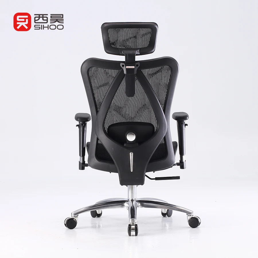 Sihoo M57 全メッシュオフィスチェア 3Dアームレスト付き ブラック・グレー
