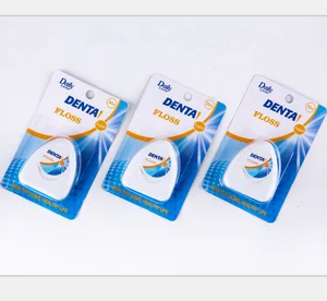 Daily Care CE FDA Certificate JSC020 Free Sample Interdental Flosser Pick Fresh Mint Nylon Dental Floss 50m