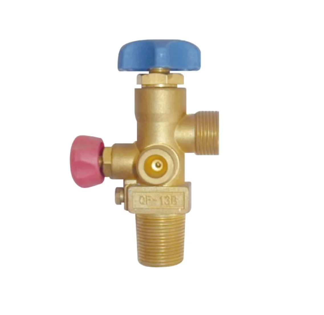 China Factory Brass Material or Steel Material for Custom Air Conditioner Oxygen Cylinder Valve for Industrial Use