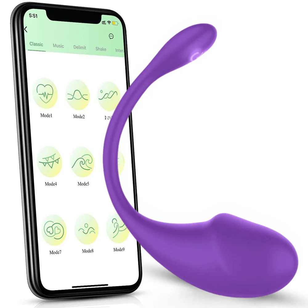 Wireless Wearable Long Distance Smart App Remote Control Vibrating Egg Kegel Ball G-spot Massager Vibrator for Couple Women
