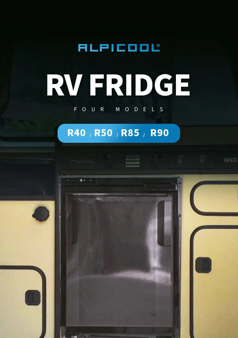 40l,50l,85l,90l Boat Fridge Freezer 12v 24v Dc Compressor Rv Camper Van ...