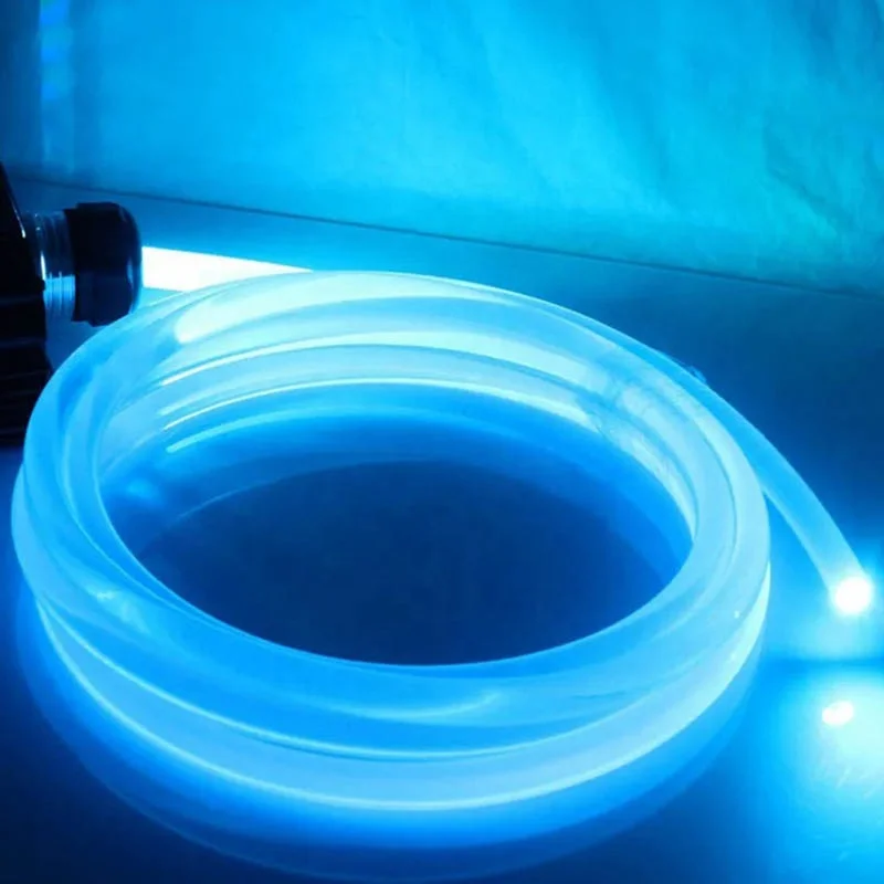 product-1-1 5m/Roll X Milky / Transparent 2.5mm 3mm 6mm Diameter MMA Side Glow Solid Core Optic Fiber Cable for Light Decorative
