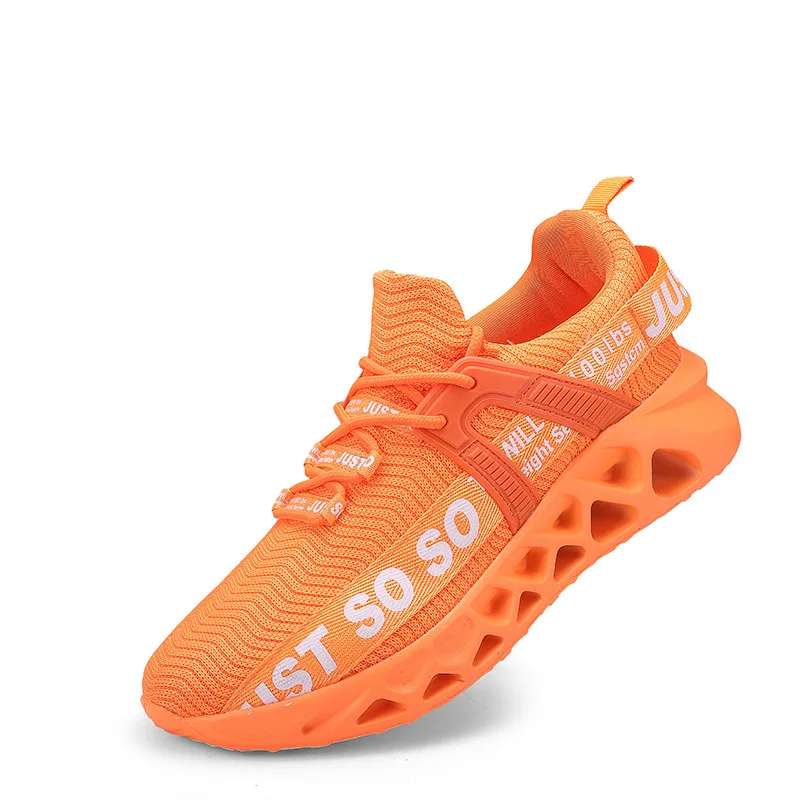 Кроссовки мужские летающие, плетеные дышащие, Повседневная Молодежная обувь для бега, для пар, большие размеры 48