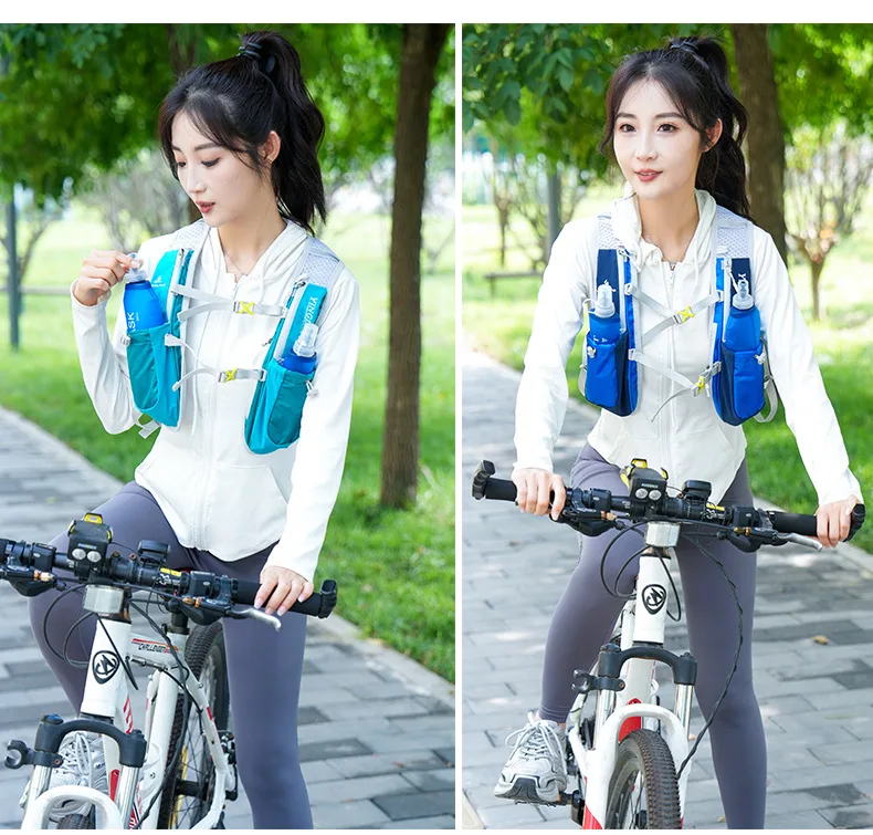 Lightweight Running Hydration Vest with Water Bladder