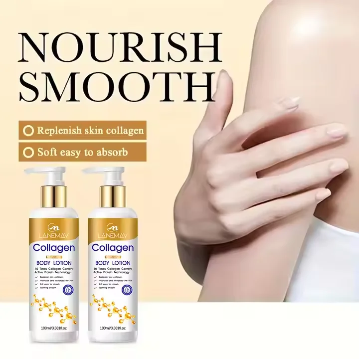 Private Label Hydrolyzed Pure Collagen Active Protein Manufacturer's Beauty Cream for Face Skin Care Main Milk Lotion Format