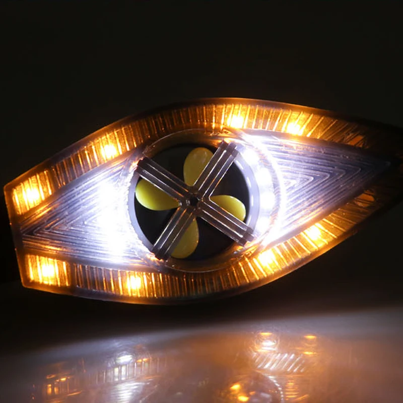 Мотоцикл велосипед скутеры светодиодный последовательного синтезатор индикатор стоп-сигнала DRL указатель поворота Led светодиодные фары мотоцикла