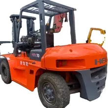 Used heli 7tons linde forklift manufacture supply diesel electric diesel forklift 7ton heli in hot sale