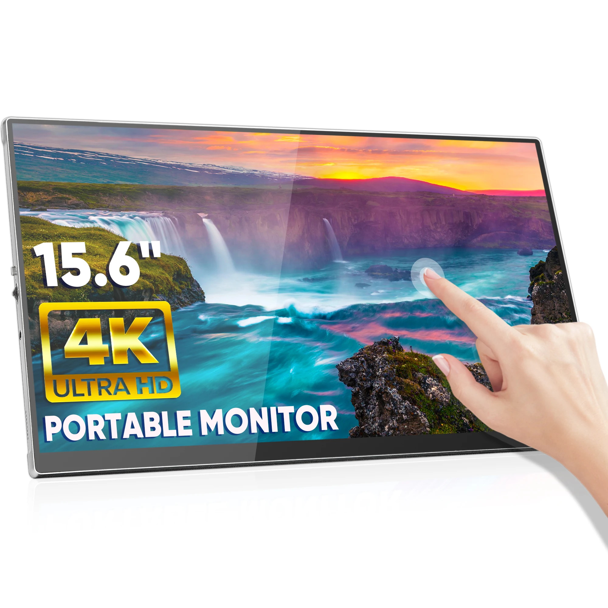 Portable Monitor ポータブルモニター4K 15inch Amazon.com: Yxk 4K Portable Monitor 15.6