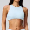 blue bra