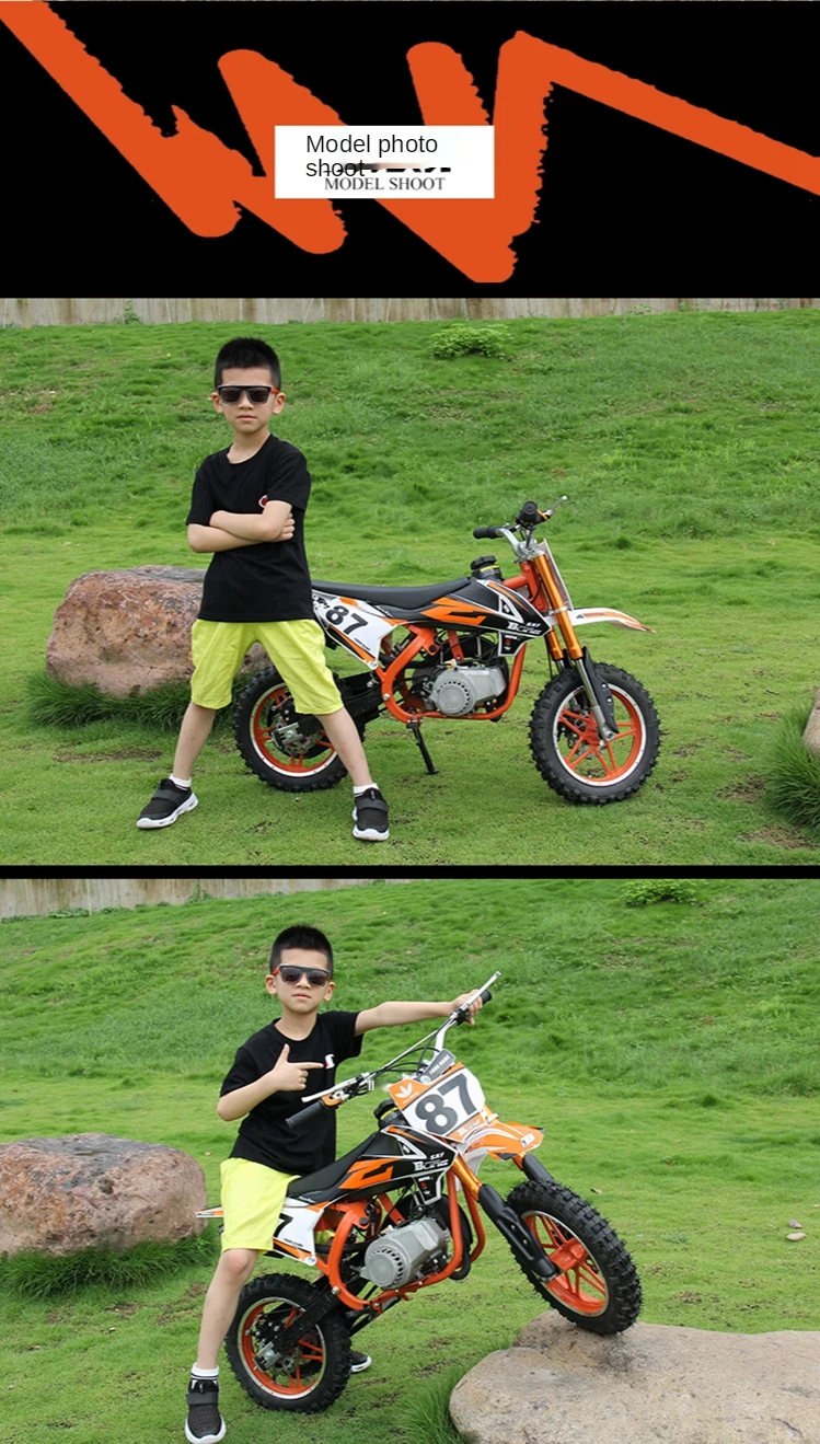2 Stroke Kids Automatic Petrol Engine For 12 Year Old Super 49cc