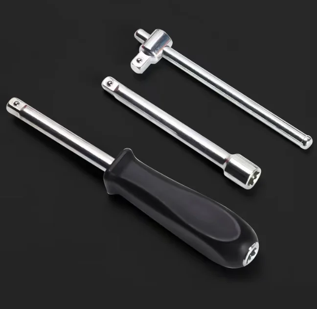 Wholesale 46-Piece Steel Hand Tools for Vehicle Repair Motorcycle & Car Home Use Ratchet Socket Wrench Combination Tool Box Case
