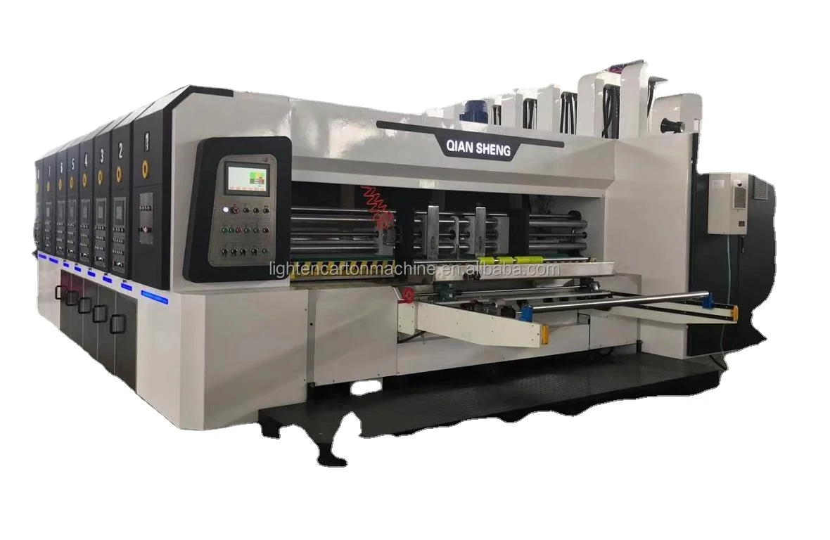 Corrugated Flexo Printing Machine Printing Machine Cardboard Printer Die Cut Printer
