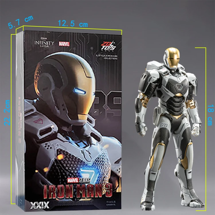ZD TOYS Marvel 10th Anniversary Edition - Iron Man MK39