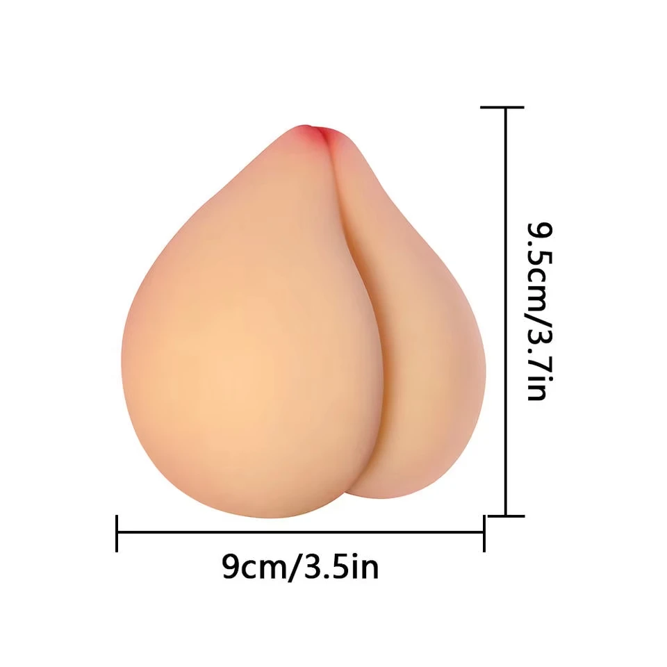 Peach 3d Large Realistic Big Butt Silicone Model Steamed Bun Cave Adult Airplane Cup Male Masturbation Device Dolls for Man