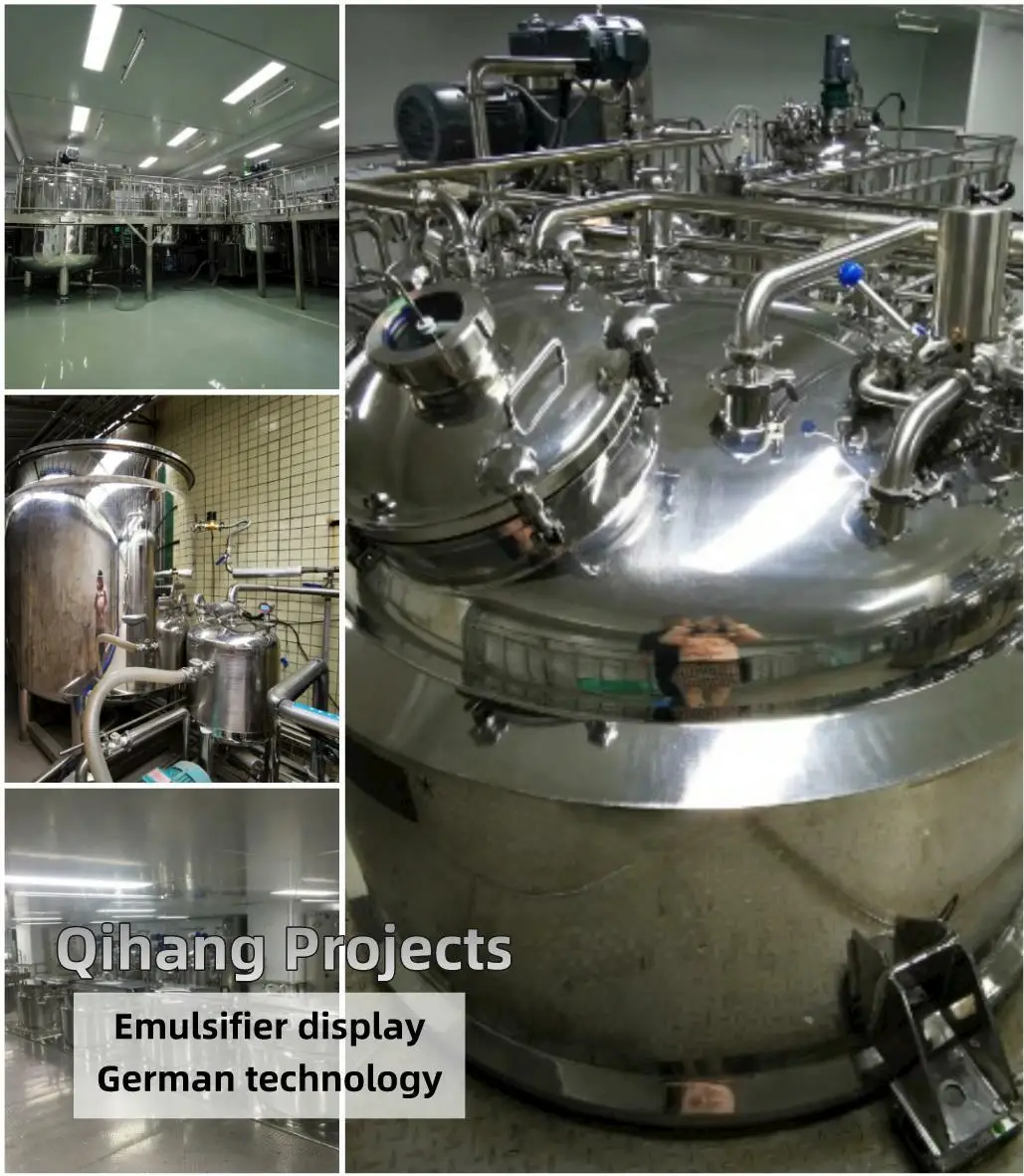 Вакуумный смеситель для майонеза с системой циркуляции