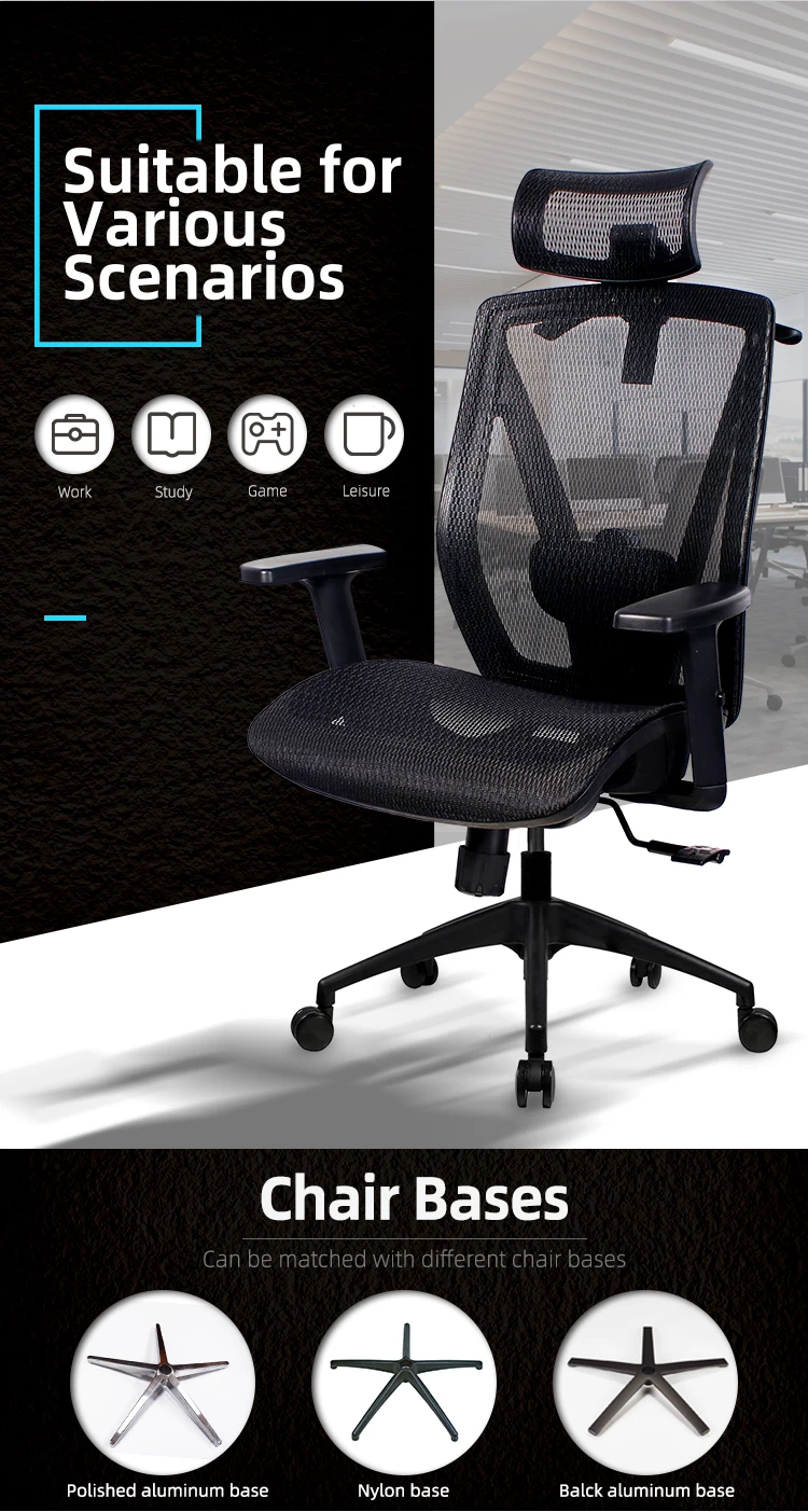Modern Boss Executive Office Chair Ergonomic Support With Advanced